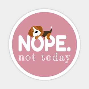 Nope, not today! Magnet